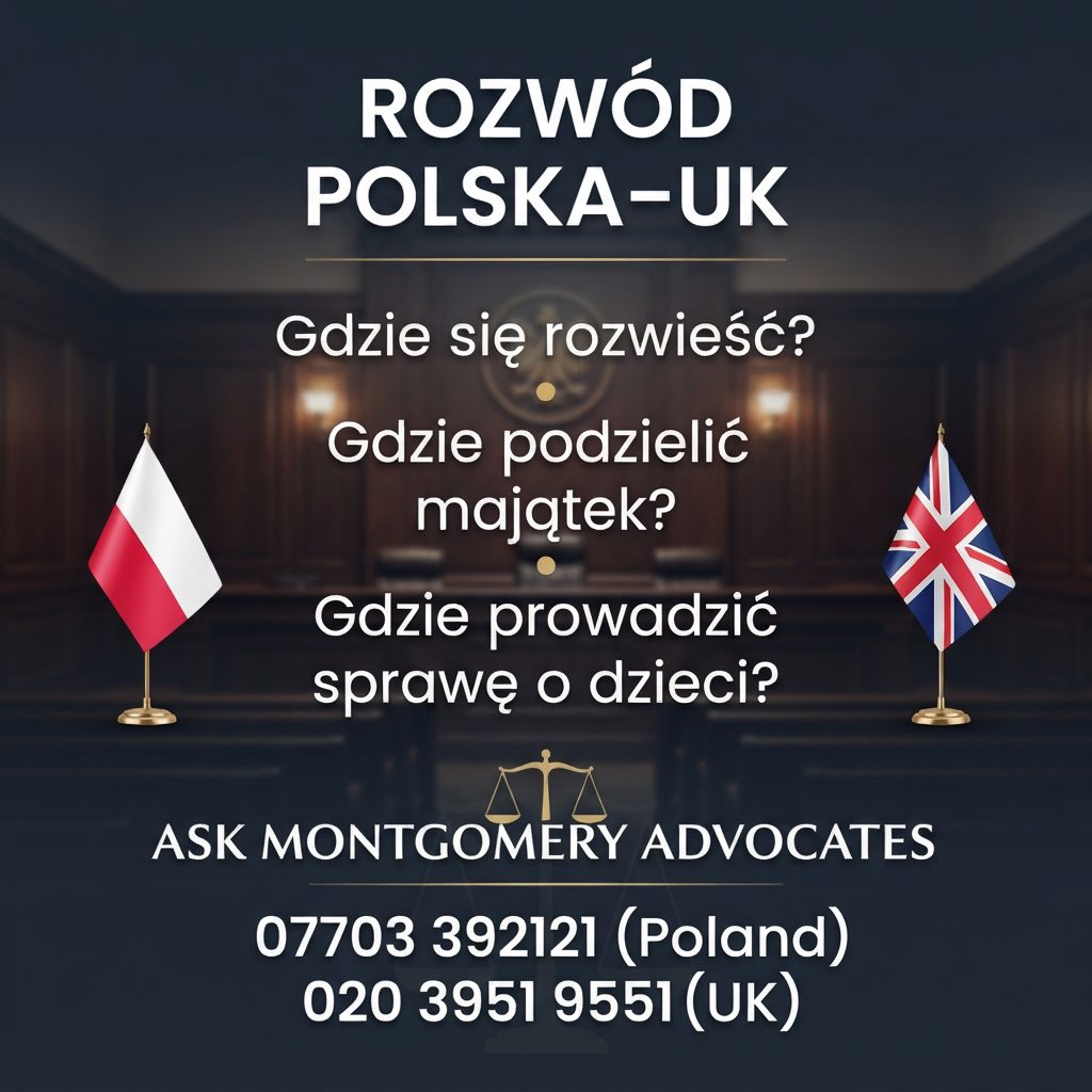 Czy możesz się rozwieść w UK, jeśli mieszkasz już w Polsce? rozwod Polska UK gdzie sie rozwodzić, gdzie dzielić majątek